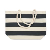 BORSA MARE IN COTONE A RIGHE